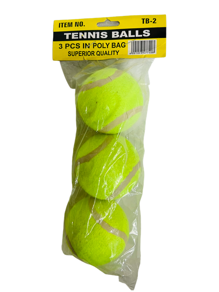 Grip Tennis Balls Set - Pack of 3