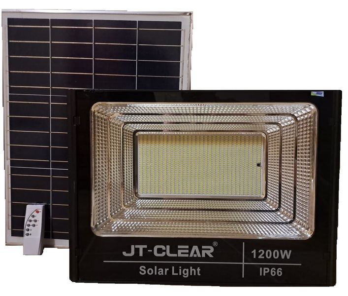 1200W Street Solar lights made of aluminum glass for high brightness