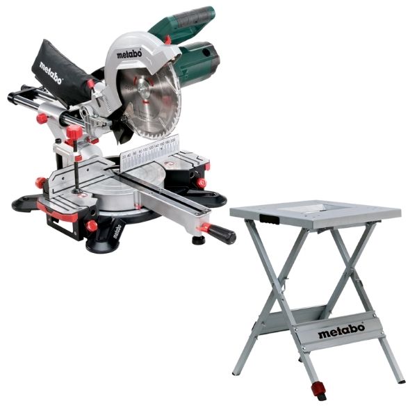 Metabo - Mitre Saw KGS 254 M (602540000) & Machine Stand UMS (631317000)