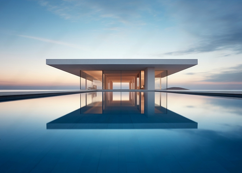 Wall Art Canvas - Minimalist Masterpiece of Nalance and Symmetry