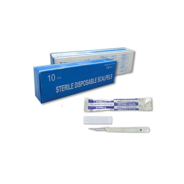 Disposable Surgical Blade With Handle Size 11 10's