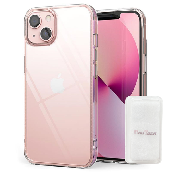 DigiTech iPhone 13 Shockproof Transparent Case - Slim Fit Gel Case