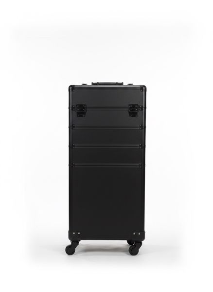 Makeup Case 4-in-1 Rolling Aluminum Makeup Trolley
