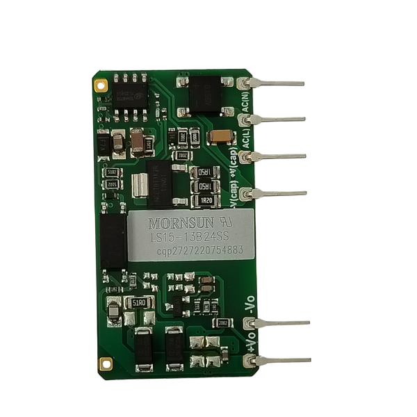 LS15-13B24SS: 15W Miniature PCB PS, 24VDC @ 625mA, Ultra-Wide Input