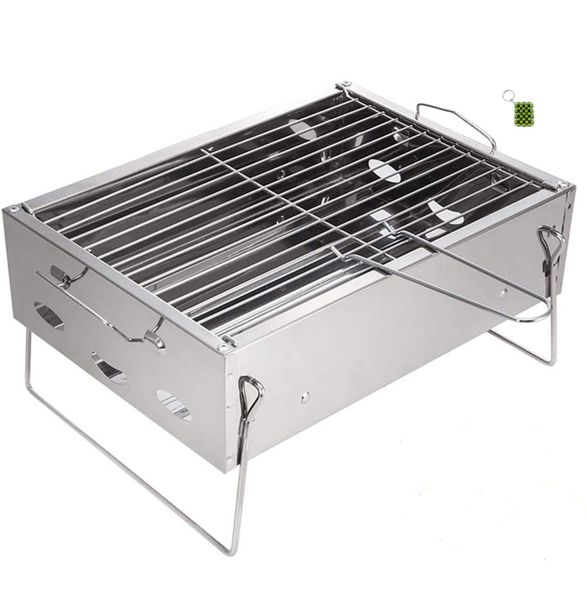 Portable Fold Up Braai Stand + Key Holder