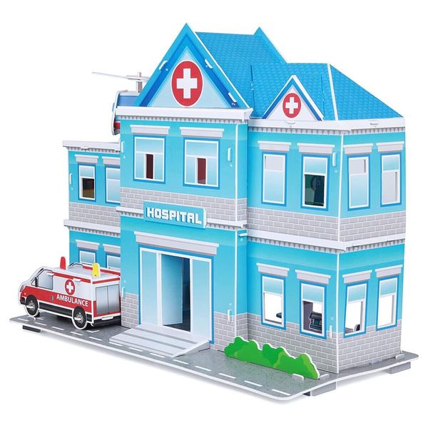 Fiesta 3D Hospital Construction Puzzle