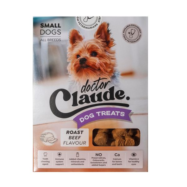 Doctor Claude Roast Beef Flavour Dog Treats Small Dogs