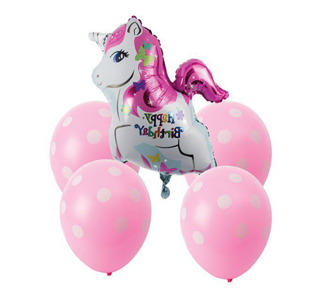 Unicorn Party Balloon Set of 5