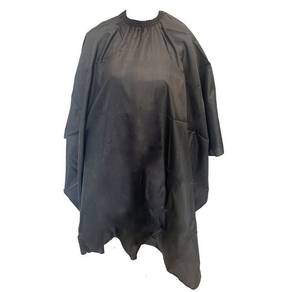 Cutting Cape - Black - Large Gown with Velcro