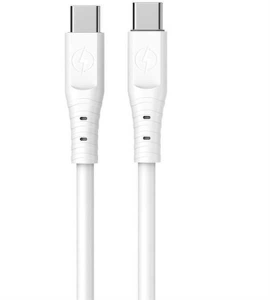 SlingTech USB Type-C To USB Type-C Fast Charge Data PD20w White Cable-2m