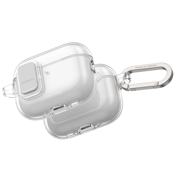 AMAZINGTHING Case Compatible with AirPods Pro 3 Minimal Click Cover
