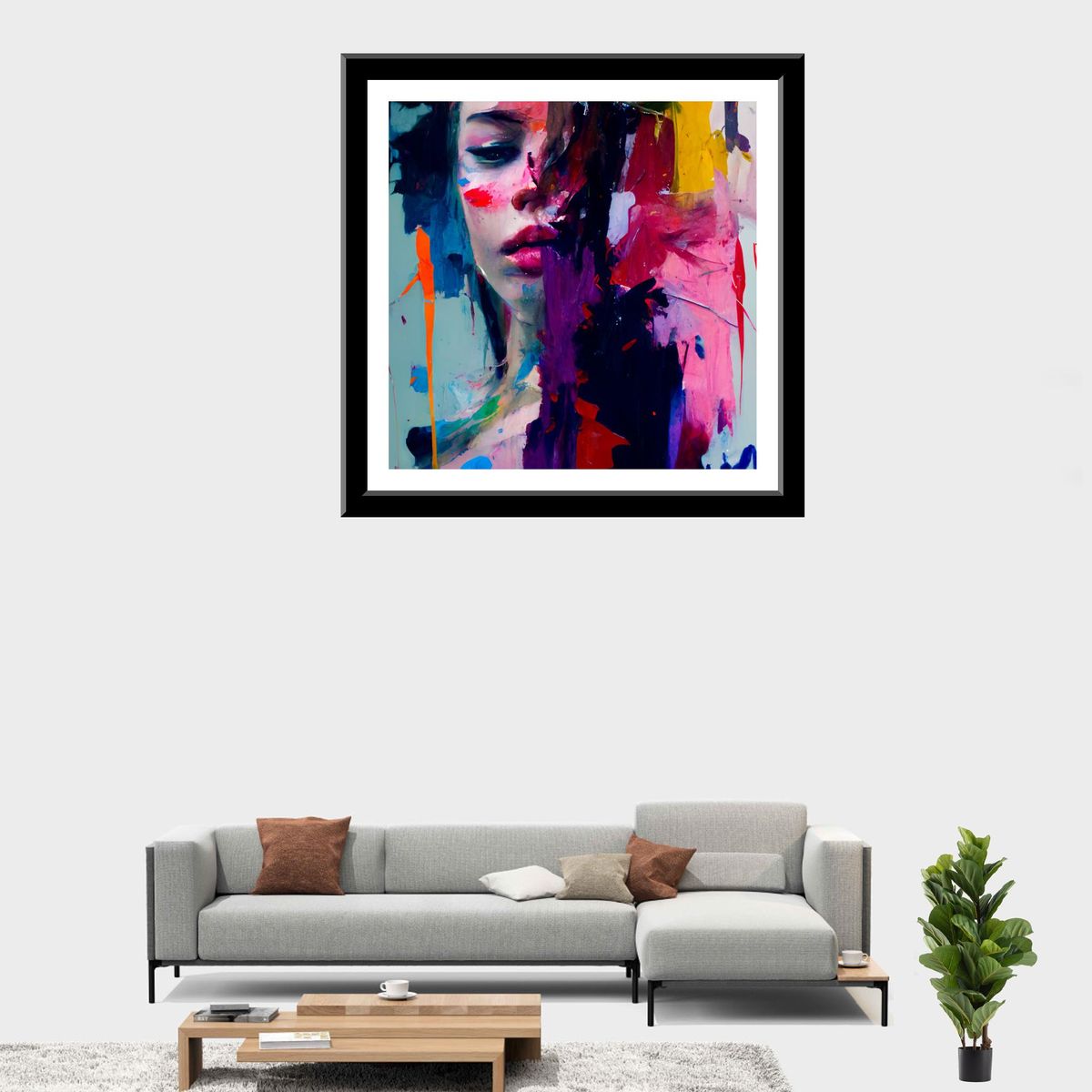 Wall Art Unframed - Painting - B1204 | Shop Today. Get it Tomorrow ...