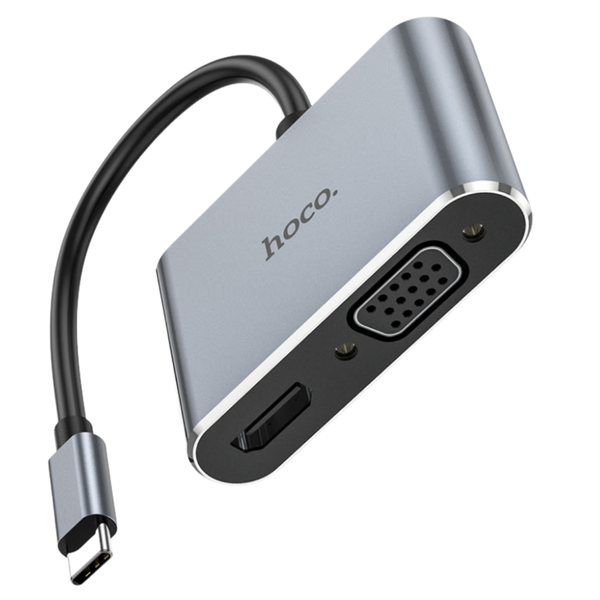Hoco HB29 Type-C to HDMI + VGA Adapter