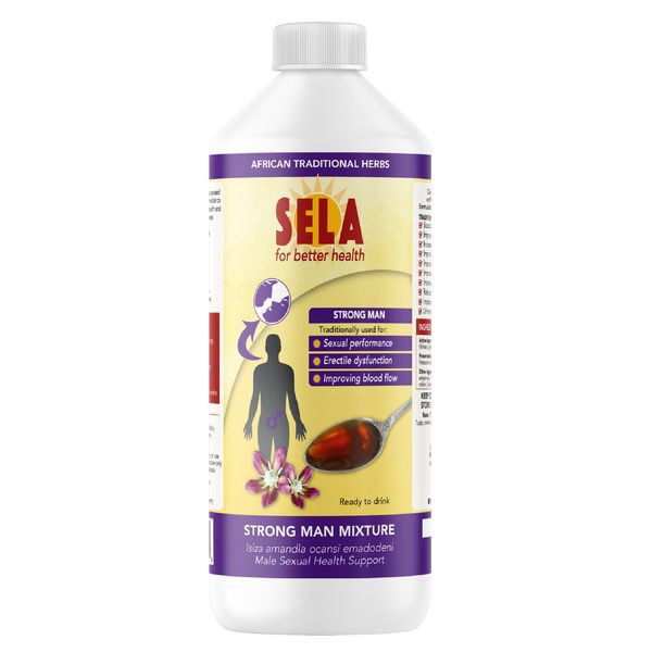 SELA Strong Man Mixture Natural Herbs with Ubangalala (500ml)