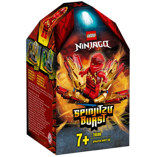 Lego Ninjago Spinjitzu Burst - Kai 70686 | 7+ Years 48 Pieces