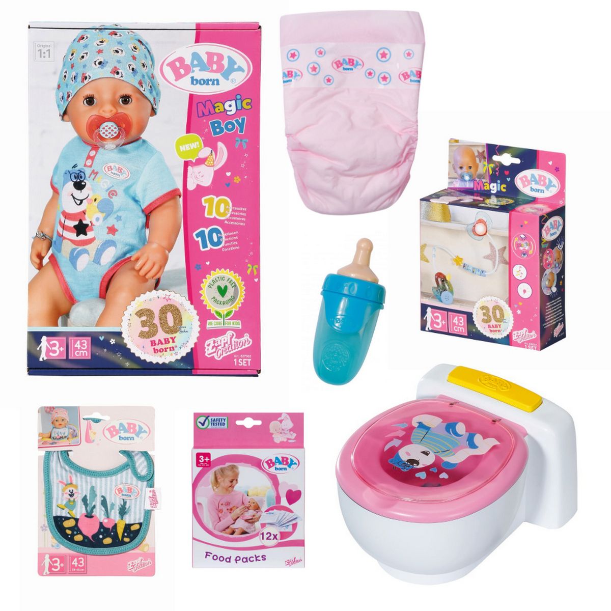 Baby Born & Essential Accessories Bundle Shop Today. Get it Tomorrow