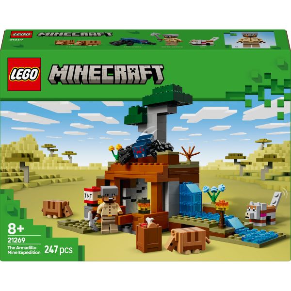 LEGO® Minecraft® The Armadillo Mine Expedition Video Game Figure 21269