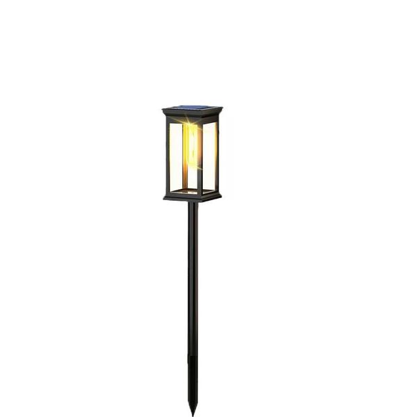 Solar Pathway Lights Outdoor Auto On/Off, LED Garden Lights, A pair