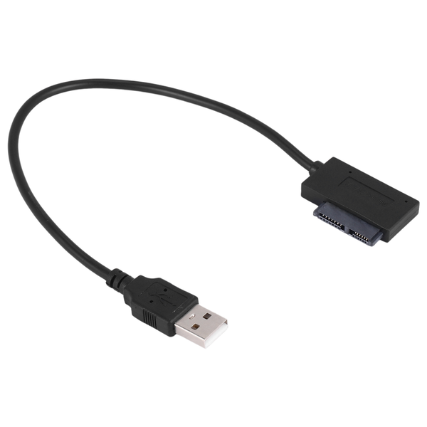 Usb Adapter Pc 6+7P Cd Dvd Rom 13 Pin Drive Cable for Laptop Notebook