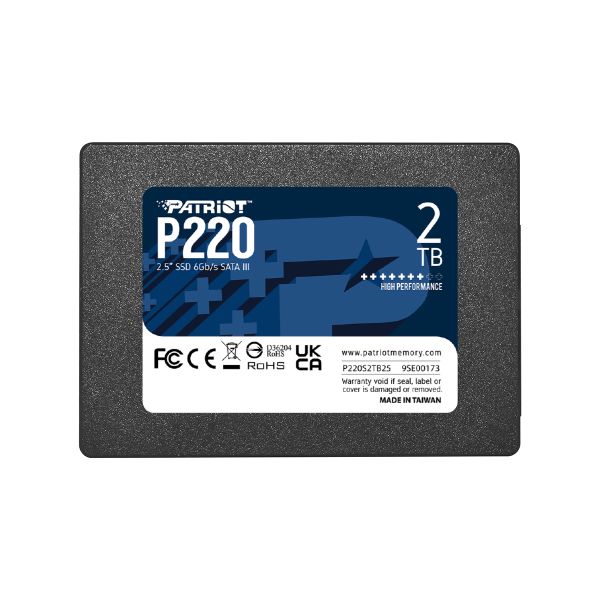 Patriot P220 2TB 2.5 SATA III 6Gb/s Internal SSD