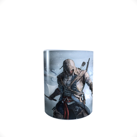 Taza De Cerámica Assassin's Creed | Capacidad 325 Ml (11 Oz) | Apto Microondas Y Lavavajillas | Personalizable Con Nombre