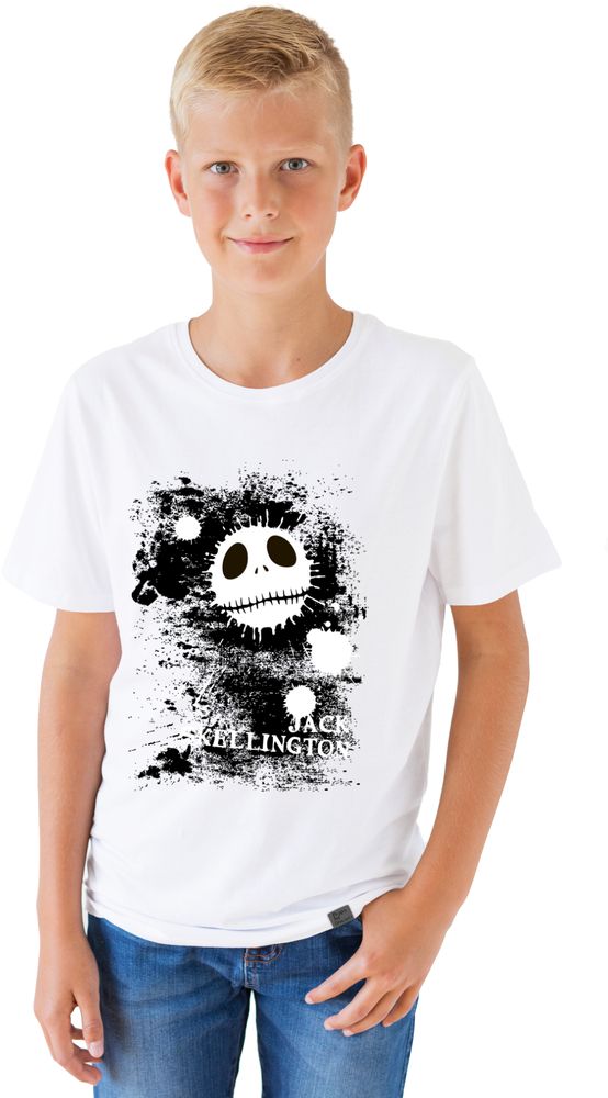 Pappa Joe - Kids White T-Shirt - Jack Skellington | Shop Today. Get it ...
