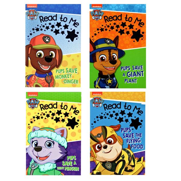 Paw Patrol Read To Me Level 1 - Set of 4 Books