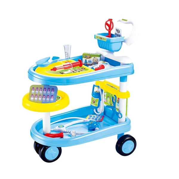 Kids Doctor Play Set With Trolley