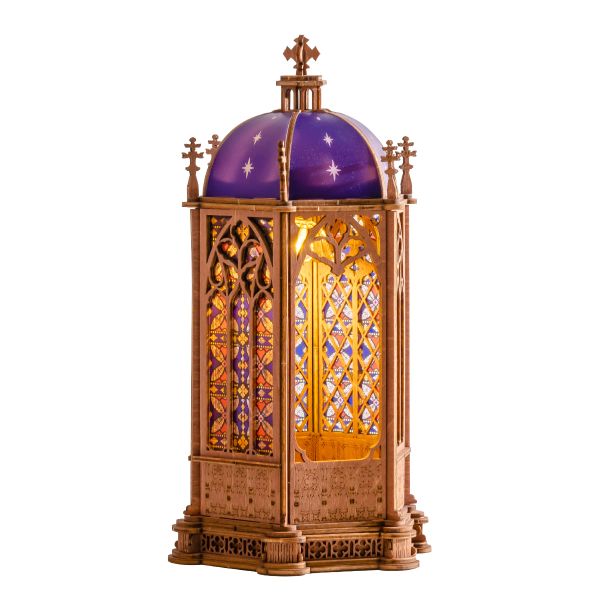 Rolife By Robotime Starry Dome Cathedral 3D Wooden Puzzle