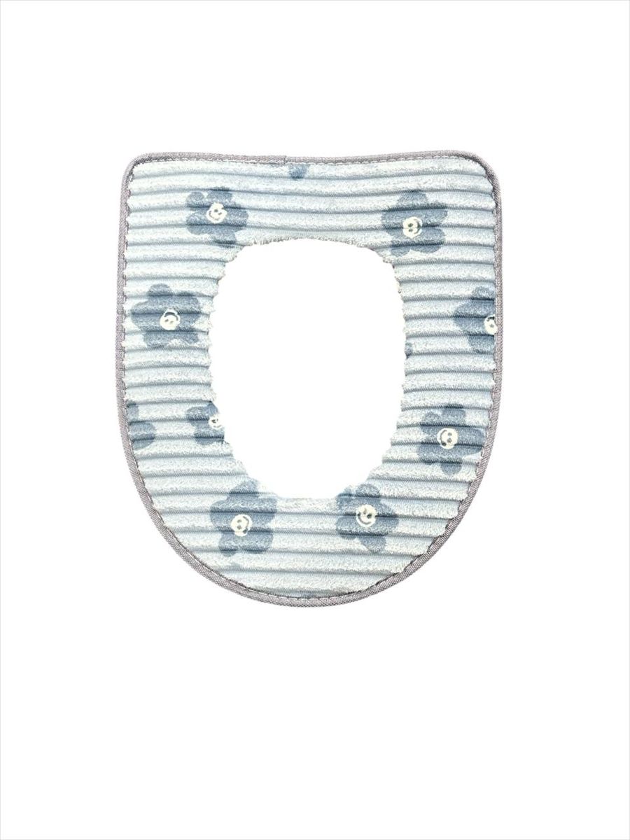 Bathroom Soft Washable Cloth Toilet Seat Cover
