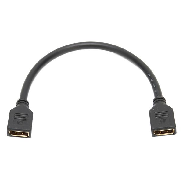 DP Female-Female Extender, 4K, Gold-Plated, 30cm