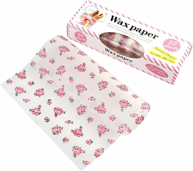 50 Sheets Of 25cm x 21.5cm Baking Paper/Packaging Paper/Cooking Paper
