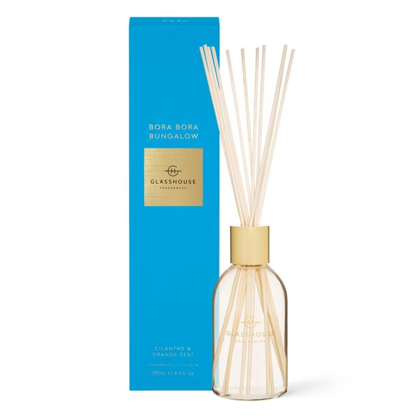 Glasshouse 250ml Diffuser - Bora Bora bungalow