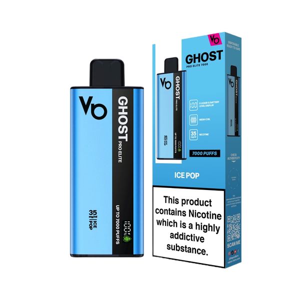 Ghost Pro Elite Vapesbar 7000 Puffs Disposable Vape - Ice Pop