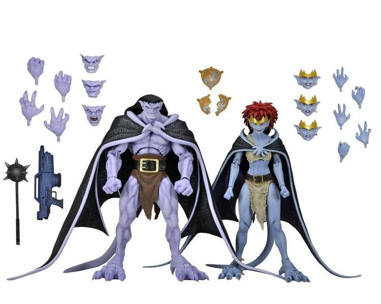 Gargoyles ULT Goliath &amp; Demona 2 Pack 7IN Figures