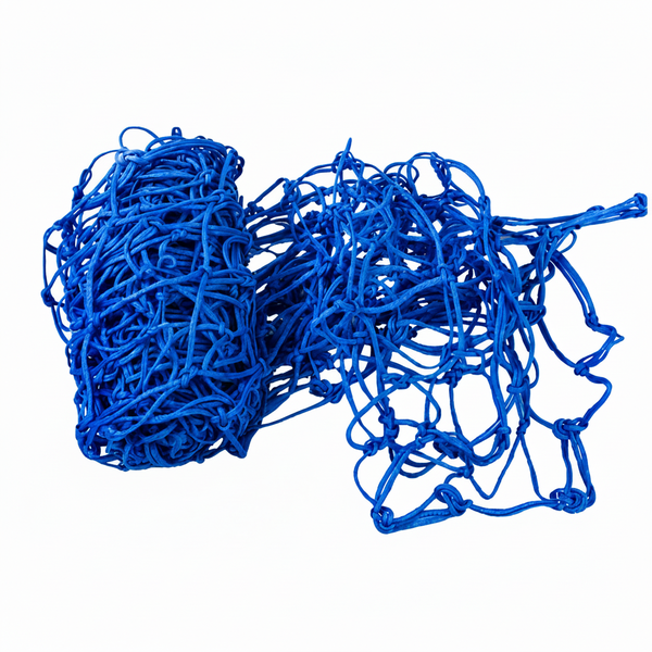U-Part 3m x 4m Cargo Net with 5mm Rope and 125mm Mesh - Blue - 2 Pack