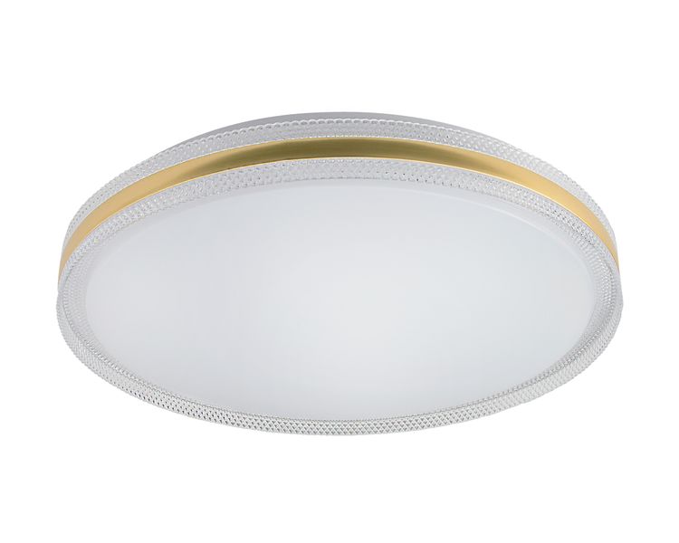Bright Star Lighting Gold LED Ceiling Fitting with Crystal Style Detail