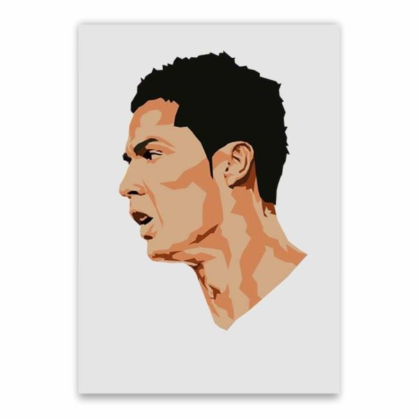Cristiano Ronaldo Face Poster - A1