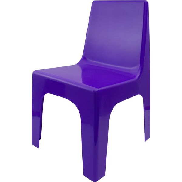 Purple Plastic Chair image