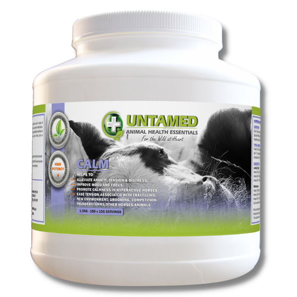 Untamed Calm, a Multi-Functional Calming Supplement for Horses