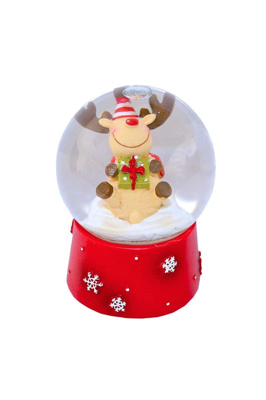 Festive Snow Globe - Reindeer
