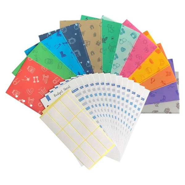 Cash Envelopes for Budget System Money Envelopes for Budgeting and Saving T