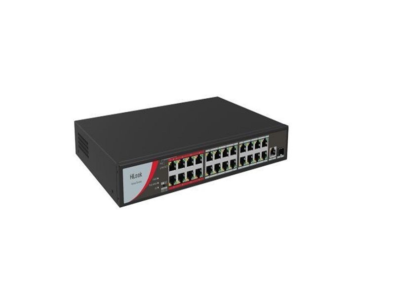 HiLook 24 Port Fast Ethernet Unmanaged POE Switch