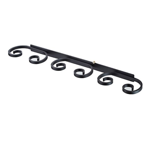 Aluminum Wine Glass Holder Rack (Holds 6 Glasses)