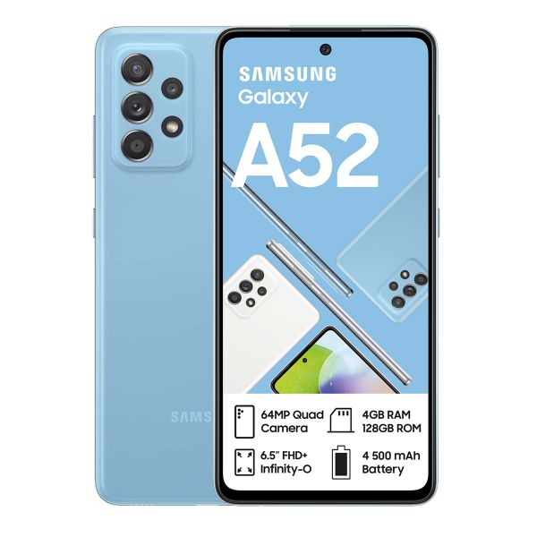 Samsung Galaxy A52 LTE Single Sim 128GB - Blue