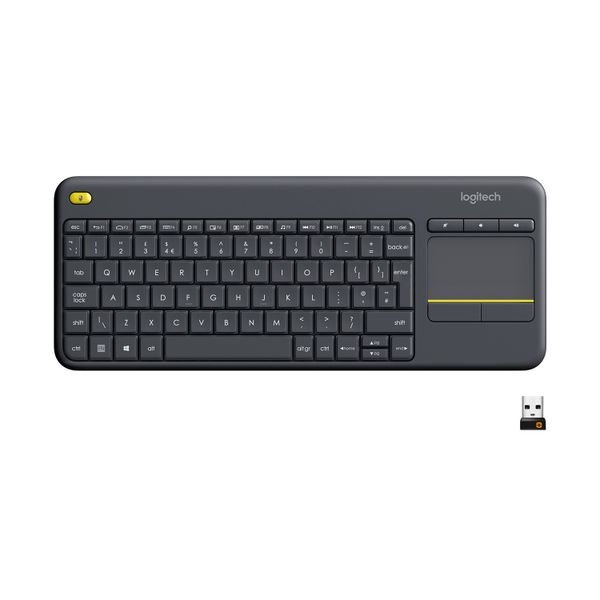 Logitech K400 PLUS Wireless Touch Keyboard with Touchpad