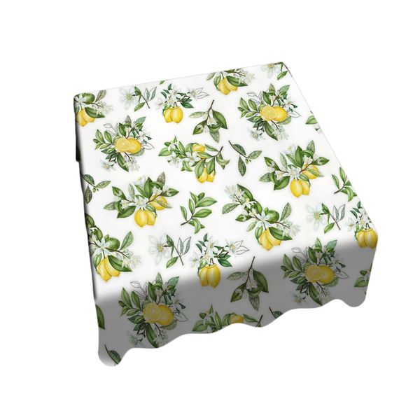 Fruit of the Lemon Tree Square Tablecloth