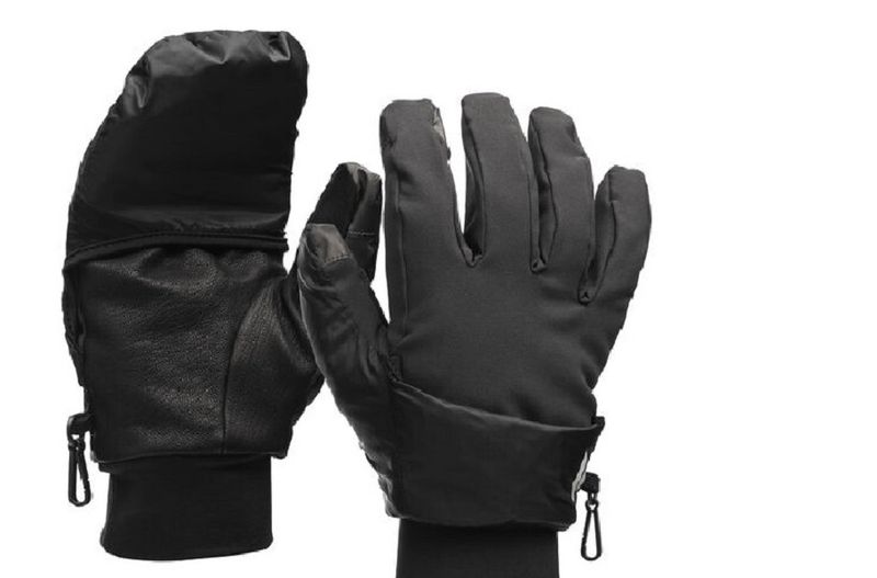 Black Diamond Wind Hood Softshell Glove - Black
