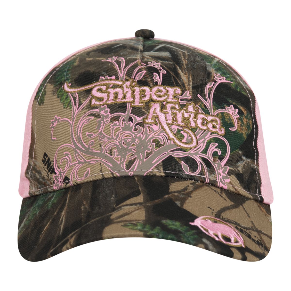 Sniper Africa Ladies Pink Swirl Peak Cap | Shop Today. Get it Tomorrow ...