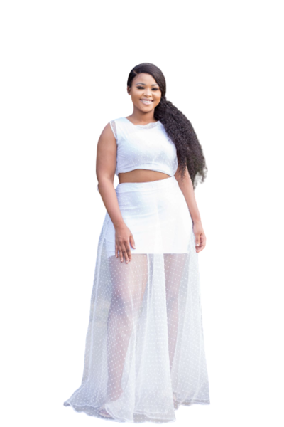 Selphies Long Maxi Summer Beach Dress in White